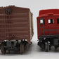 Lionel Vintage O Gauge Freight Cars #36621,6342,477618,159000 [4] VG