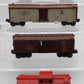 Lionel Vintage O Gauge Freight Cars #36621,6342,477618,159000 [4] VG