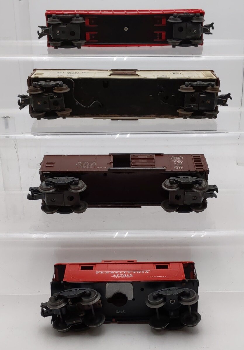 Lionel Vintage O Gauge Freight Cars #36621,6342,477618,159000 [4] VG