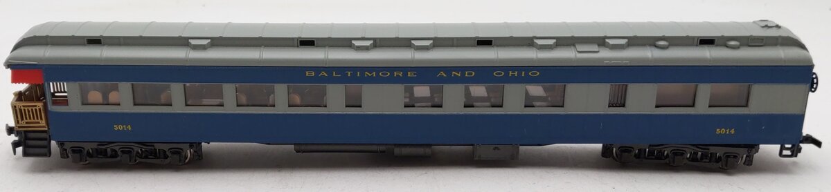 AHM 6311 HO Scale Baltimore & Ohio Observation Car #5014 EX/Box