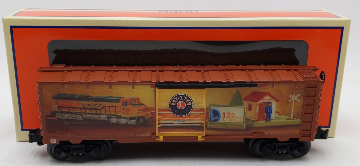 Lionel 2028480 O Gauge Angela Trotta Thomas 120 Years Best of Lionel Boxcar LN/Box