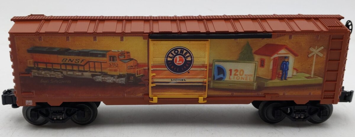 Lionel 2028480 O Gauge Angela Trotta Thomas 120 Years Best of Lionel Boxcar LN/Box