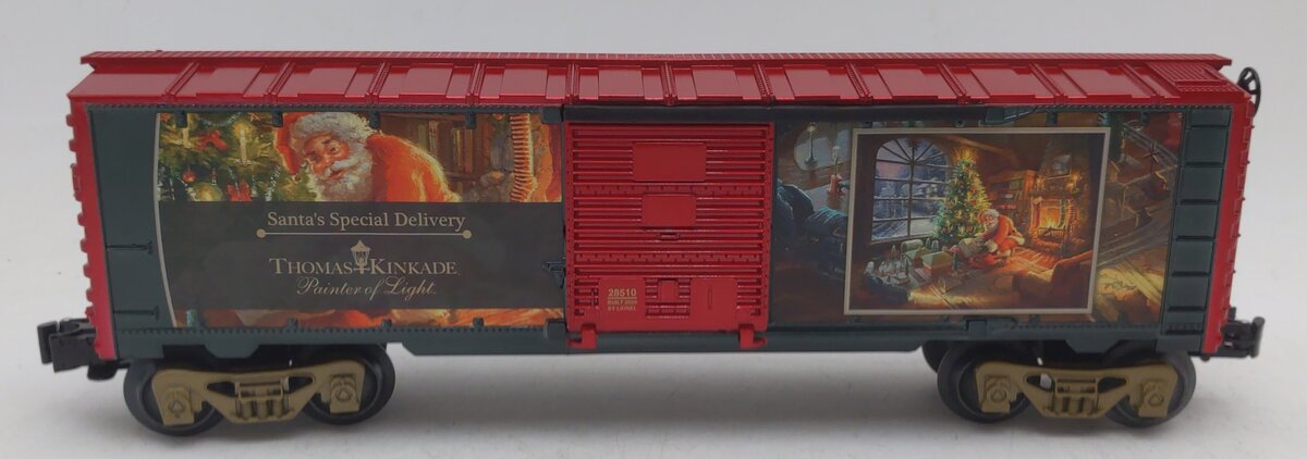 Lionel 2028510 O Thomas Kinkade Santa's Special Delivery Boxcar LN/Box