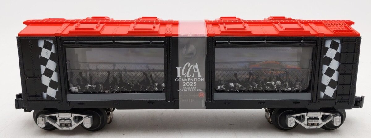 Lionel 2301130 O Gauge LCCA Racing Aquarium Car #28 NIB