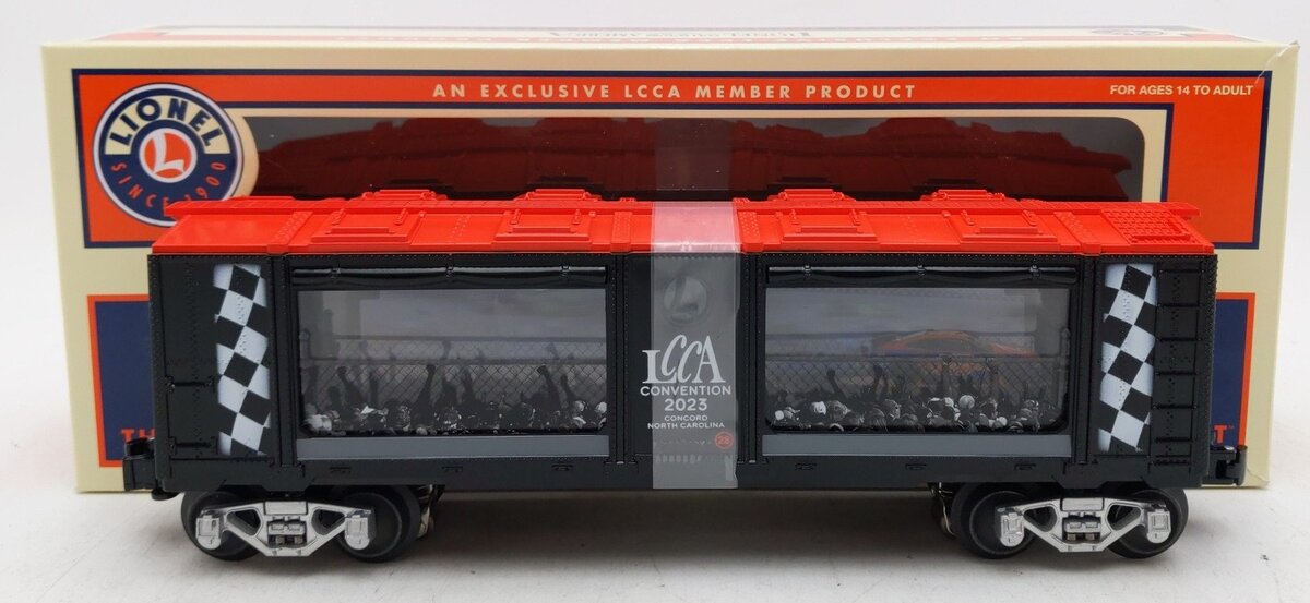 Lionel 2301130 O Gauge LCCA Racing Aquarium Car #28 NIB