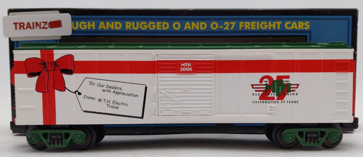 MTH 20-80006F O Gauge Christmas (DAP 2005) Box Car LN/Box