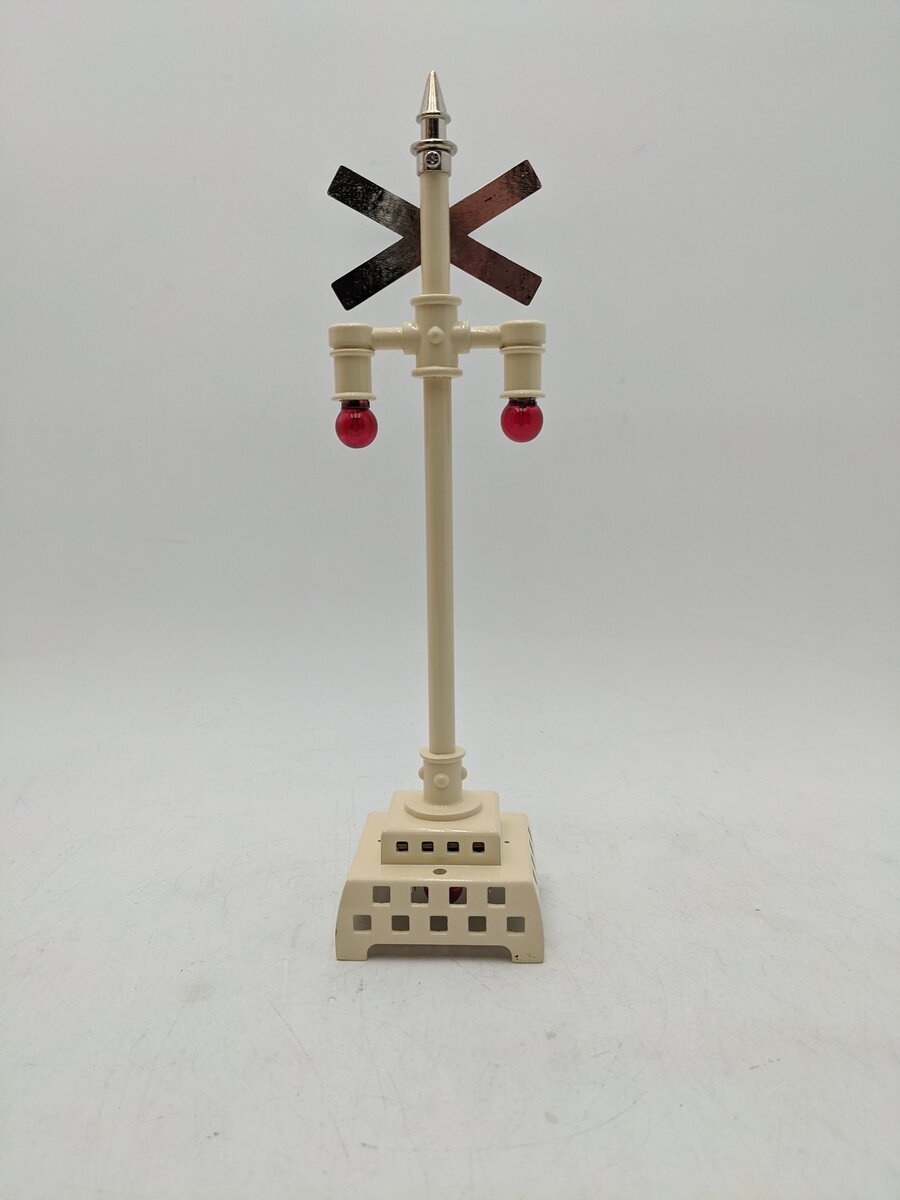 MTH 11-90030 O Metal Flashing Railroad Signal #79 LN/Box