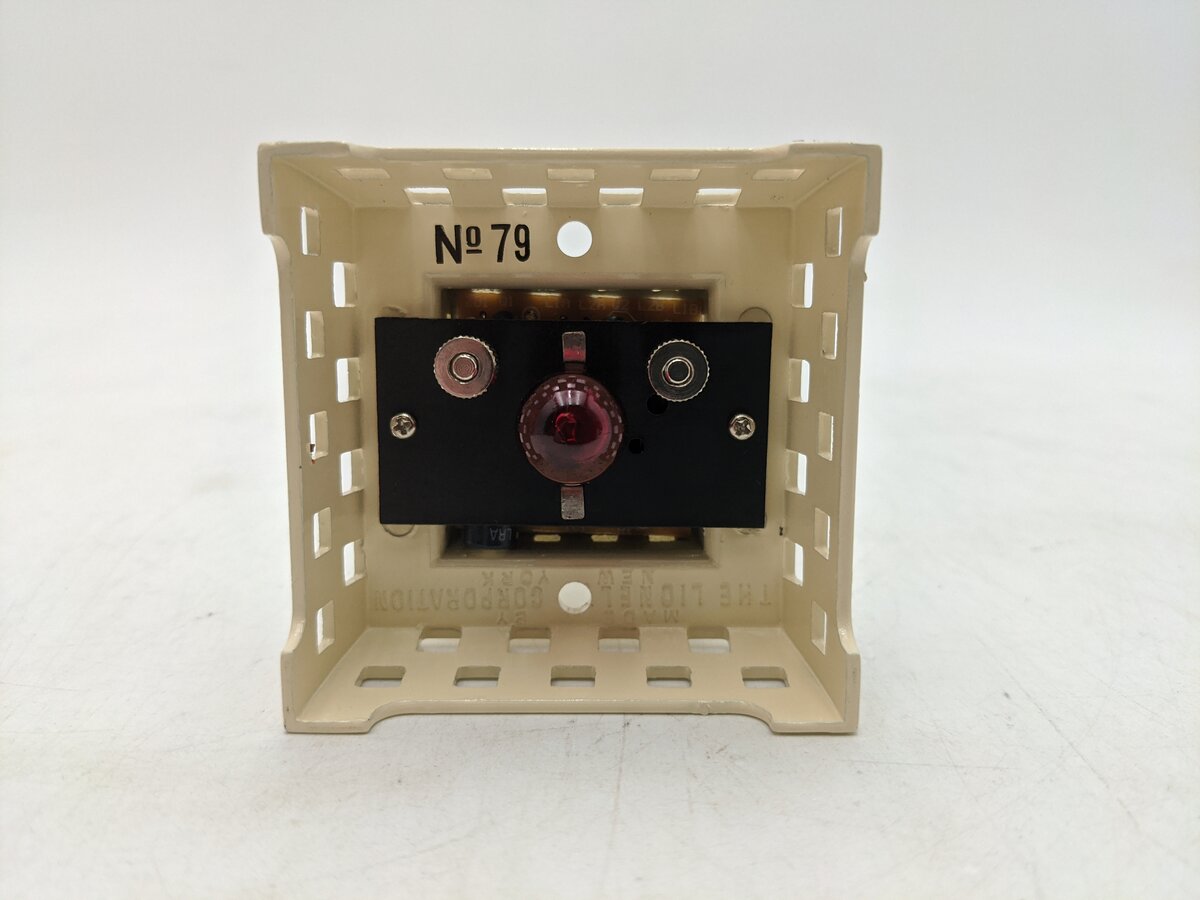 MTH 11-90030 O Metal Flashing Railroad Signal #79 LN/Box
