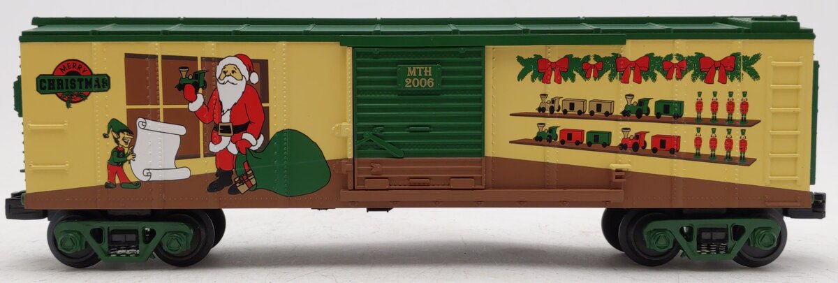 MTH 20-80006I O Christmas (DAP 2006) Box Car LN/Box