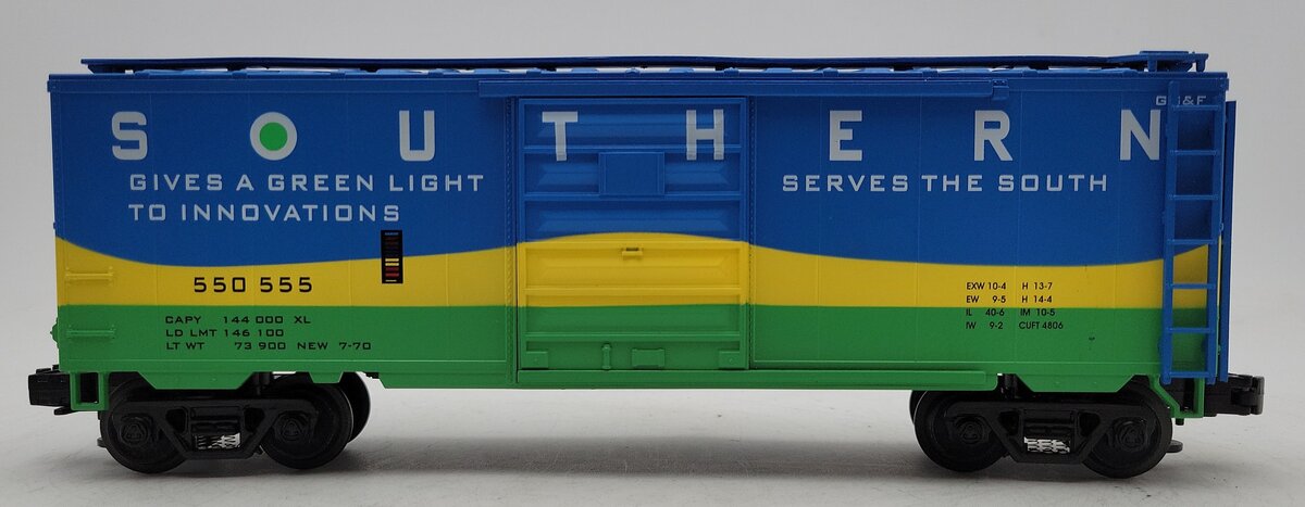 MTH 20-9304 O Gauge Southern Box Car #550555 EX/Box