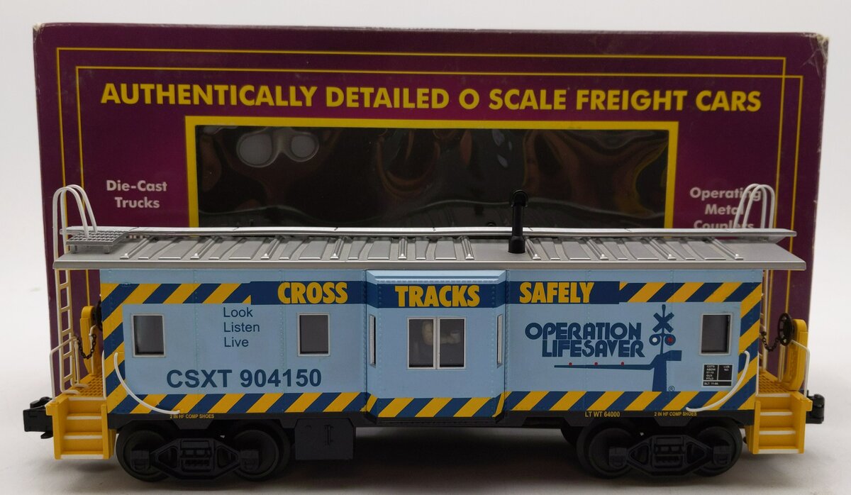 MTH 20-91131 CSX Bay Window Caboose #904150 LN/Box