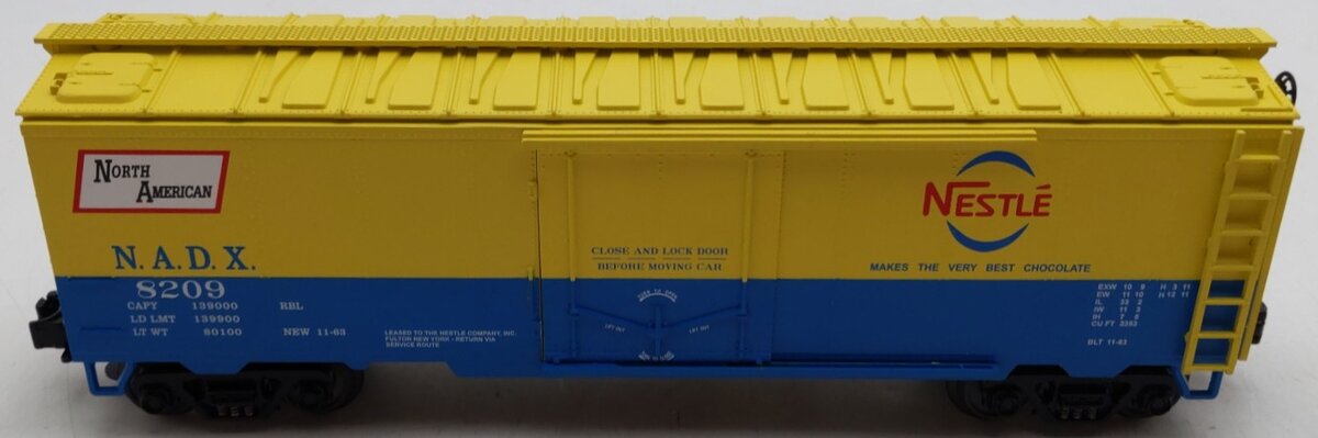 MTH 20-94015 O Gauge Nestle Reefer Car #8209 LN/Box