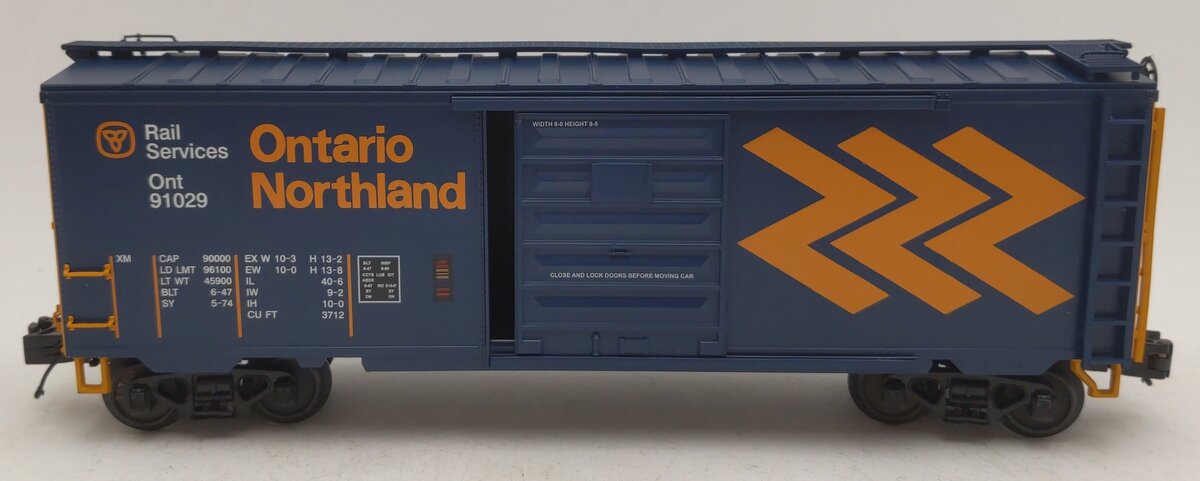 MTH 20-93429 Ontario Northland 40’ Box Car V2 LN/Box
