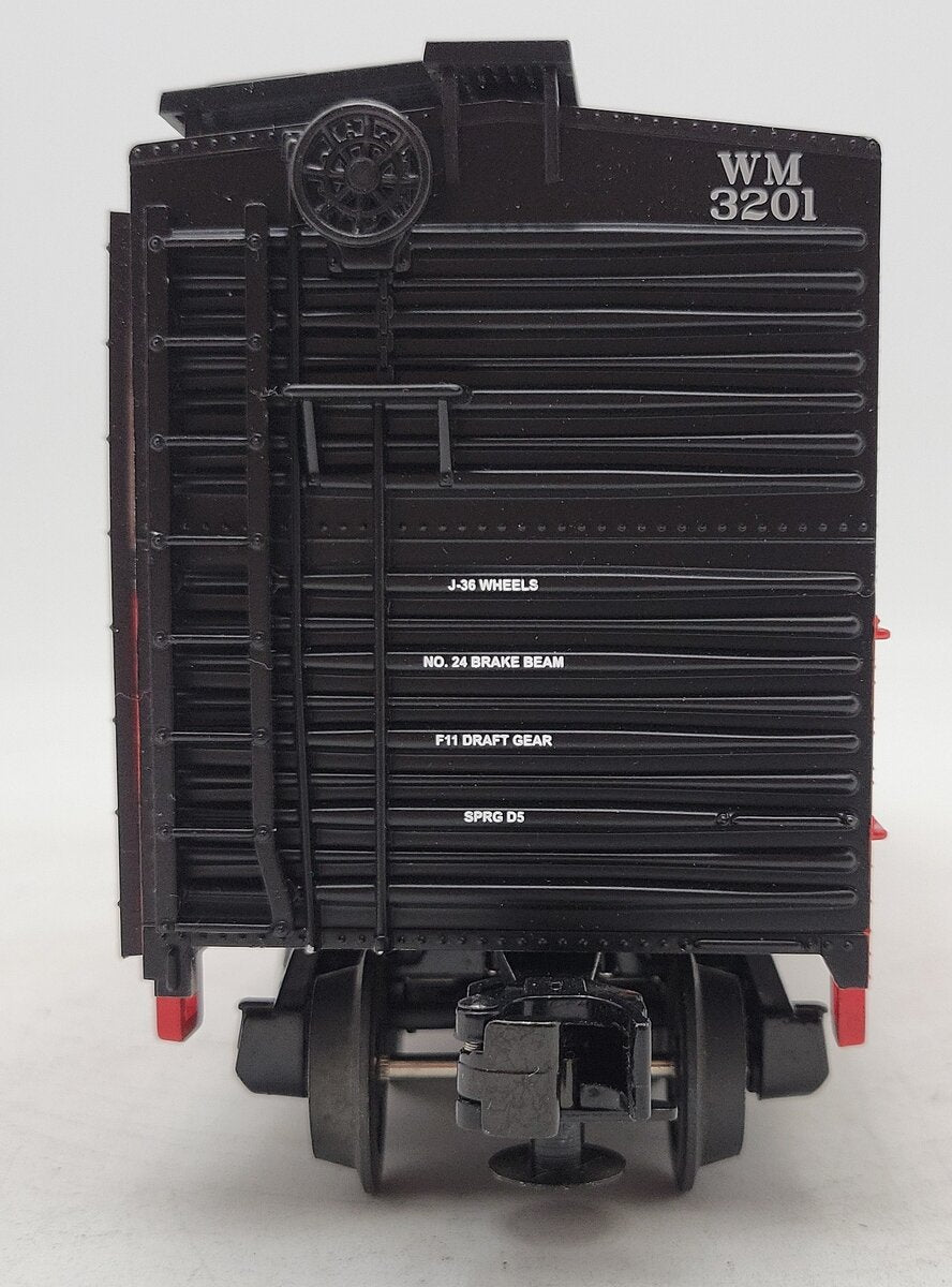 MTH 20-94517 O Gauge Western Maryland Steel Sided Stock Car LN/Box