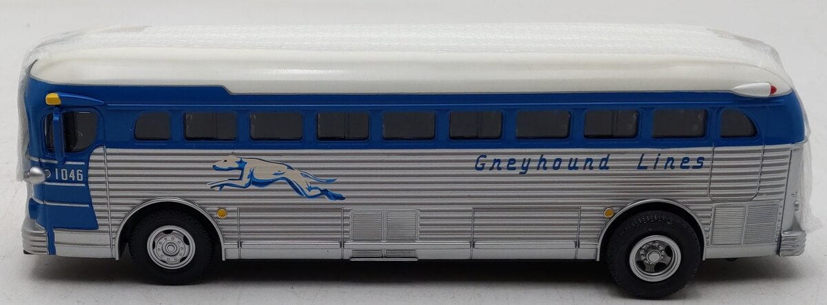 MTH 30-50052 O Gauge Greyhound-Greenburg Die-Cast Bus NIB