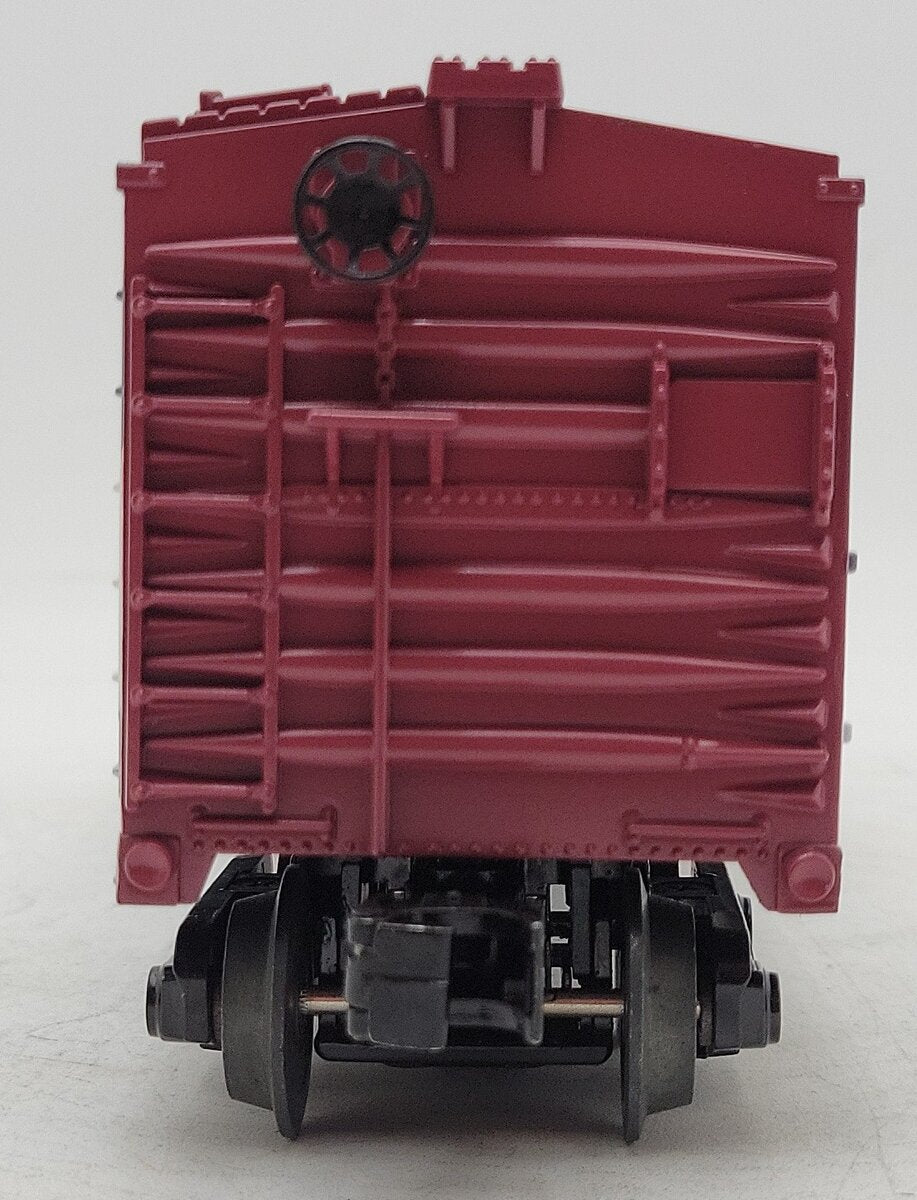 MTH 30-71033 O Gauge North Pole RailKing Boxcar w/ Blinking LEDs LN/Box