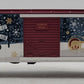 MTH 30-71033 O Gauge North Pole RailKing Boxcar w/ Blinking LEDs LN/Box