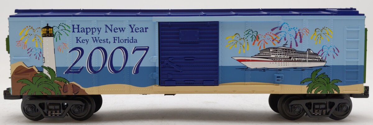 MTH 30-74358 O New Year's Key West, Florida 2007 Box Car LN/Box