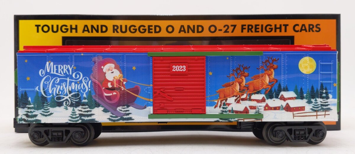 MTH 30-71154 O 2023 Christmas Santa Box Car LN/Box