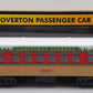 MTH 30-6414 Christmas Overton Passenger Coach (Vixen) NIB