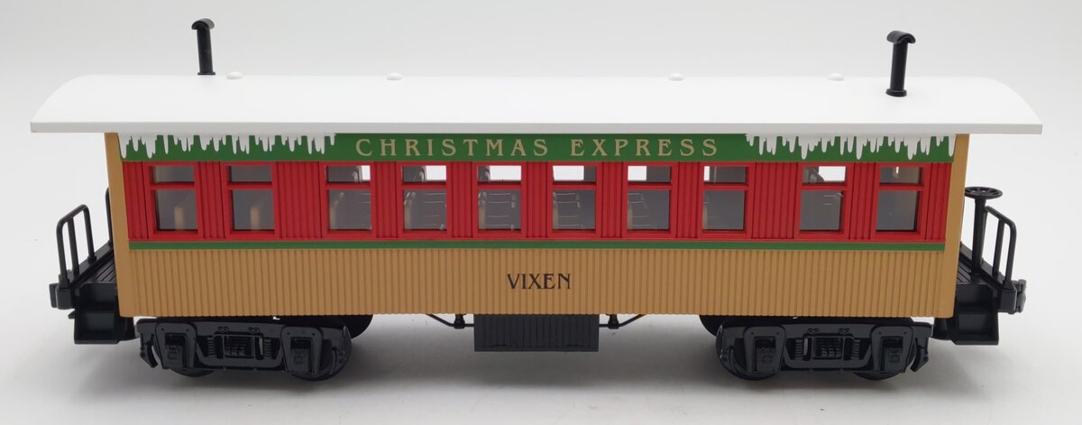 MTH 30-6414 Christmas Overton Passenger Coach (Vixen) NIB