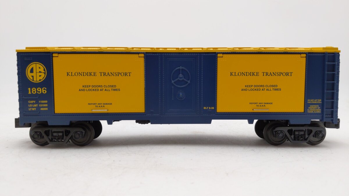 MTH 30-74528 Alaska 40' Window Mint Boxcar w/Gold LN/Box