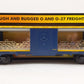 MTH 30-74528 Alaska 40' Window Mint Boxcar w/Gold LN/Box