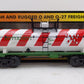 MTH 30-73536 O Christmas Smoking Tank Car