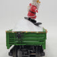 MTH 30-72195 O Christmas Gondola Car with LED Christmas Lights & Sking Santas LN/Box