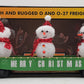 MTH 30-72211 O Christmas Green Gondola w/ LED Xmas Lights & Lighted Snowmen LN/Box