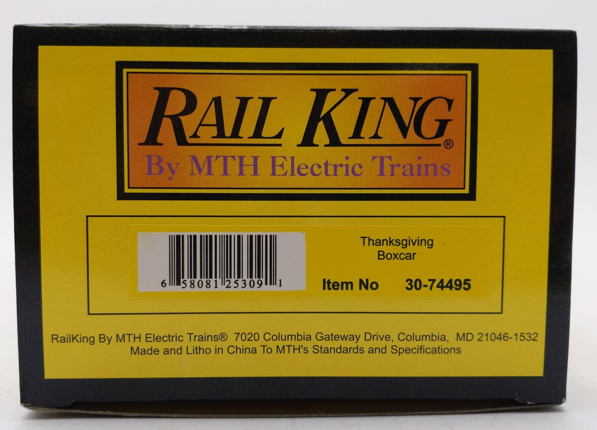 MTH 30-74495 Thanksgiving Boxcar #2008