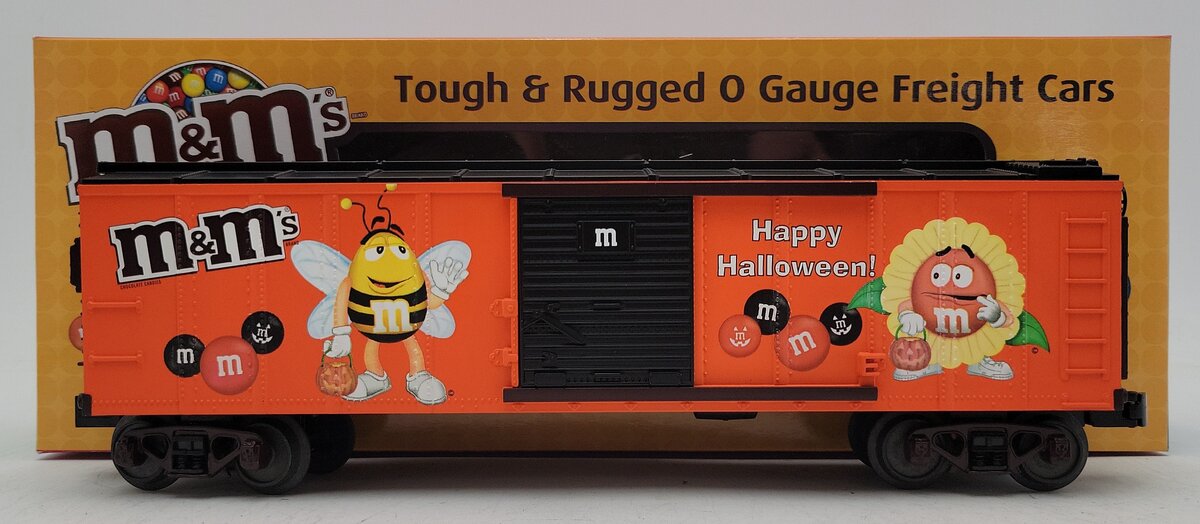 MTH 30-74538 O M&M'S Halloween Box Car #2009 LN/Box