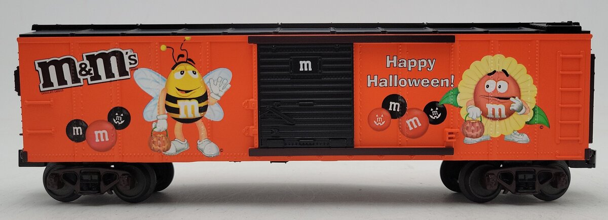 MTH 30-74538 O M&M'S Halloween Box Car #2009 LN/Box