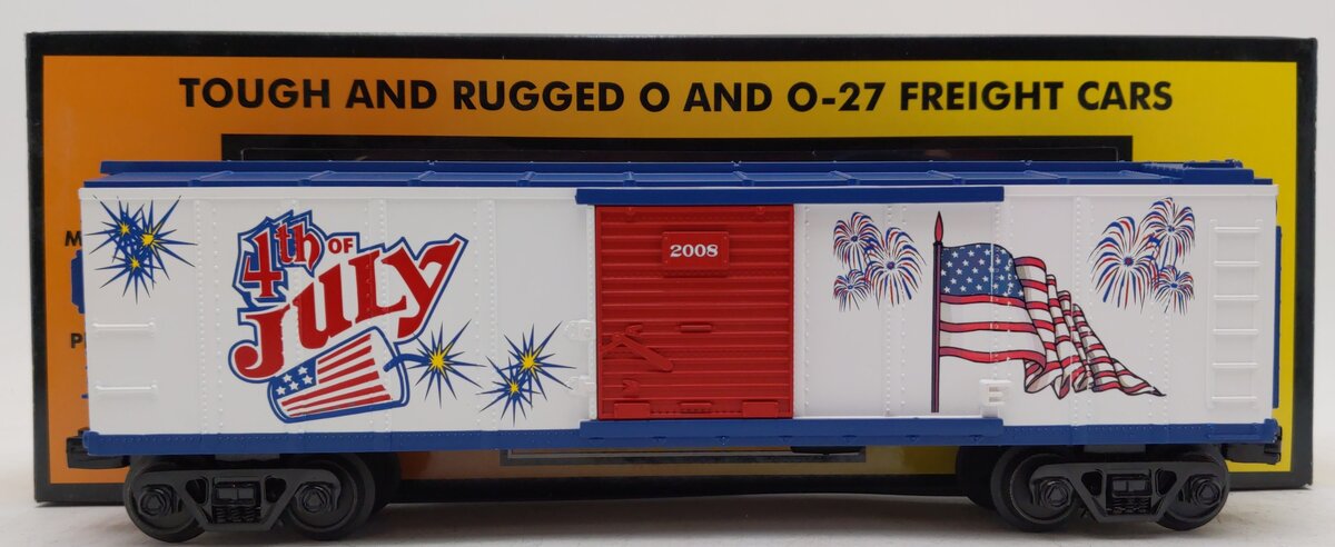 MTH 30-74497 Fourth of July Boxcar