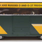 MTH 30-74500 O Gauge Chicago & NorthWestern 40’ High Cube Boxcar #511996 NIB