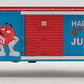 MTH 30-74642 O Gauge M&M's 4th of July Boxcar w/Blinking Light