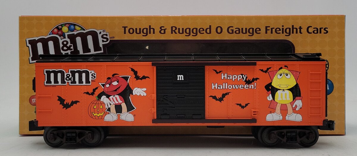 MTH 30-74597 O Gauge M&M's Halloween Boxcar LN/Box