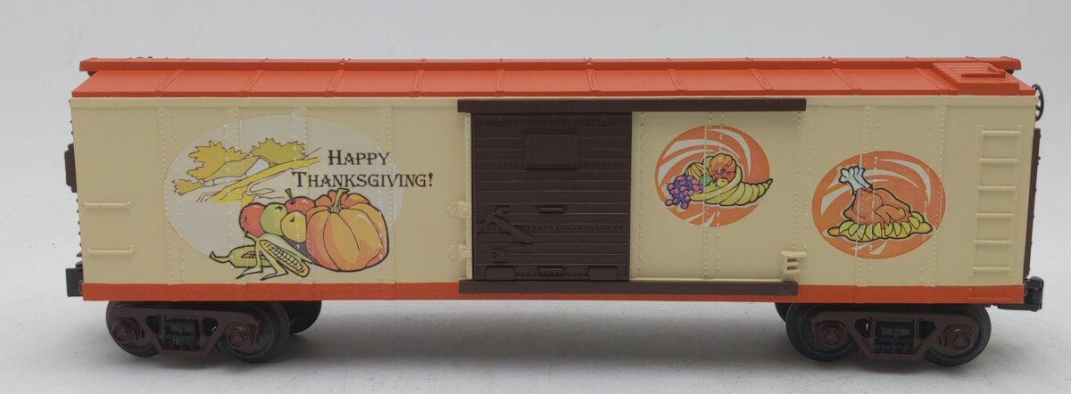 MTH 30-74603 Happy Thanksgiving Boxcar LN/Box