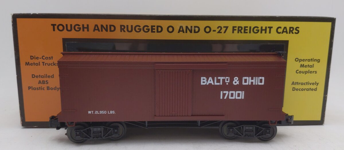 MTH 30-74664 O B&O 34' Boxcar/19th Century LN/Box