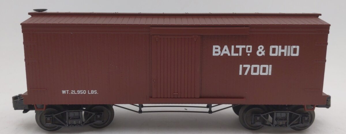 MTH 30-74664 O B&O 34' Boxcar/19th Century LN/Box