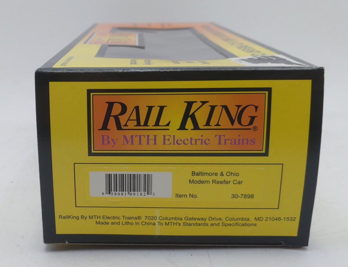 MTH 30-7898 Baltimore & Ohio Reefer Car LN/Box
