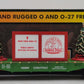 MTH 30-76684 O Christmas Flatcar with Lighted Christmas Trees LN/Box