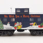 MTH 30-77379 O Christmas Steel Caboose EX/Box