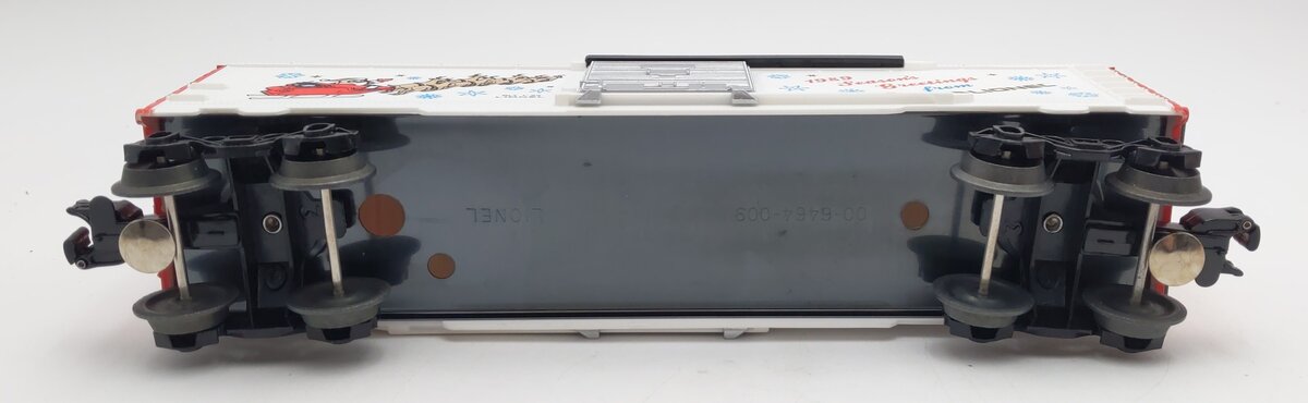 Lionel 6-19908 O Gauge 1989 Christmas Boxcar NIB