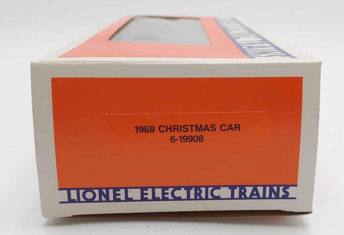 Lionel 6-19908 O Gauge 1989 Christmas Boxcar NIB