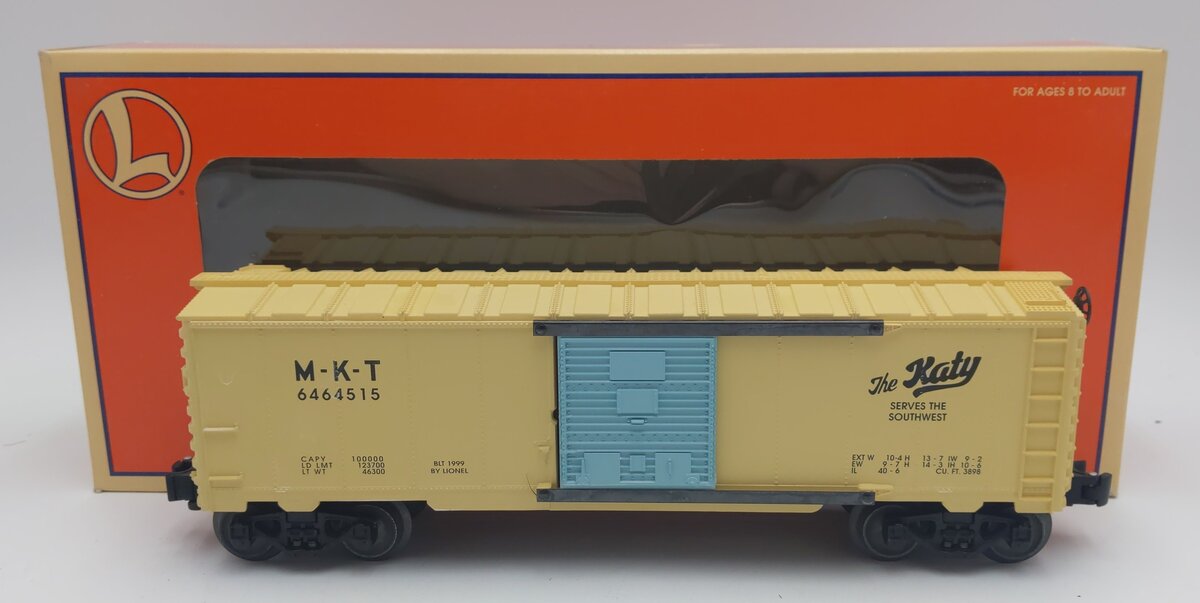 Lionel 6-29236 O Gauge MKT Girl Boxcar #6464515 LN/Box