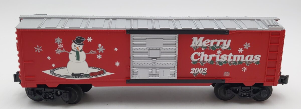 Lionel 6-36243 O Gauge 2002 Christmas Boxcar LN/Box