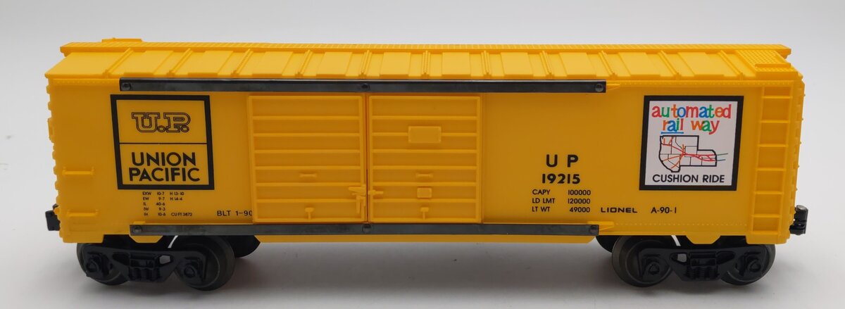 Lionel 6-19215 O Gauge Union Pacific Double Door Boxcar #19215 LN/Box