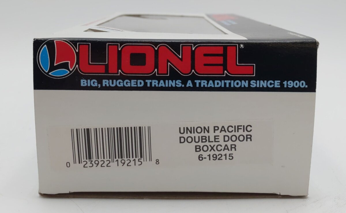Lionel 6-19215 O Gauge Union Pacific Double Door Boxcar #19215 LN/Box