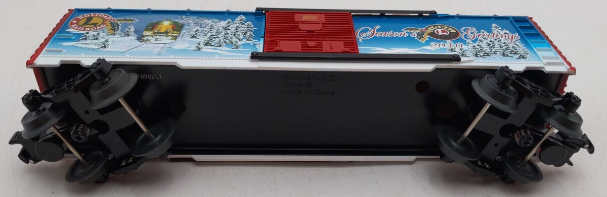 Lionel 6-39332 O Gauge 2010 Christmas Boxcar LN/Box